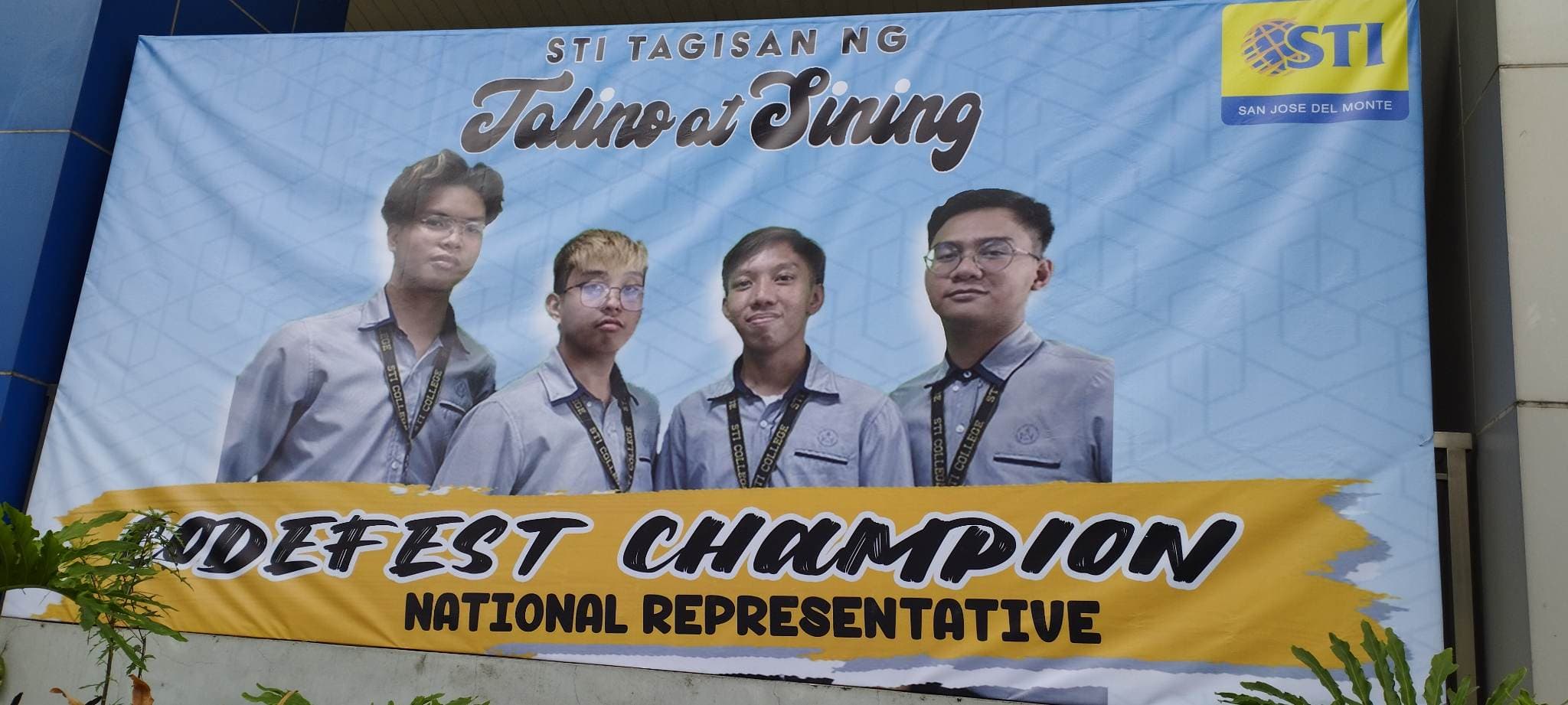 Won the Tagisan ng Talino - Codefest Cluster Level 2023